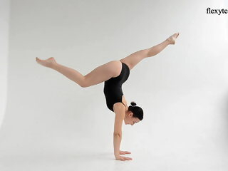 teen gymnast - posing