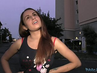 casting amateur PublicAgent Movie. Kerry brunette